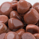 8mm - 12mm GOLDSTONE NUGGET BEADS  full strand, ggs0015