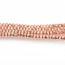 4mm COPPER HEMATITE Rondelle Beads, Faceted Gemstone Beads, 170 beads, ghe0194