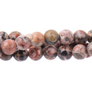 3mm Round LEOPARD SKIN JASPER  Beads, half strand, about 63 beads, gja0034