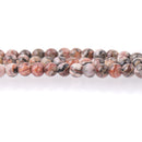 3mm Round LEOPARD SKIN JASPER  Beads, half strand, about 63 beads, gja0034