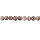 3mm Round LEOPARD SKIN JASPER  Beads, half strand, about 63 beads, gja0034
