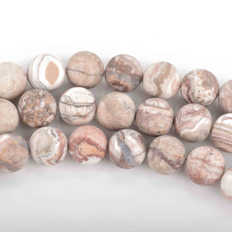 8mm DESERT JASPER Round Beads, Smooth Matte Frosted Round Gemstone Beads, full strand, 45 beads per strand, gja0183