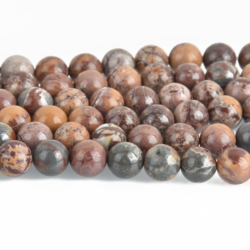 10mm SONORA JASPER Round Gemstone Beads full strand about 39 beads gja0214