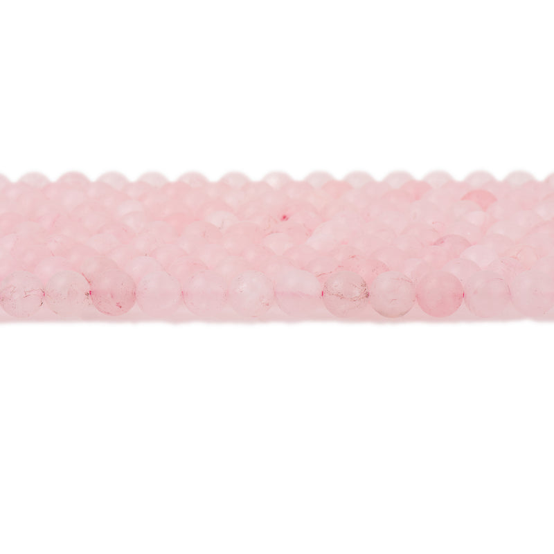 8mm PINK Frosted JADE Round Beads, Matte Natural Gemstone Beads, full strand, about 46 beads, gjd0226