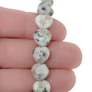 10mm Green and black KIWI STONE Heart Beads, full strand . approx 42 pieces gkw0001