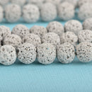 8MM LAVA BEADS