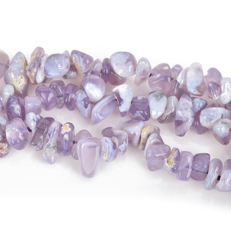 4mm-7mm Purple Opal Beads, chip nugget beads, natural gemstones, full strand, gop0018