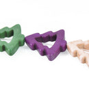Howlite CHRISTMAS TREE Beads Mixed Color 29mm  how0324