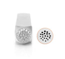 6mm DOT TEXTURE 2 Metal Stamp, ImpressArt Metal Design Stamp, polka dots metal stamp, tol0569