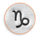 ImpressArt Metal Design Stamp,  6mm ZODIAC CAPRICORN tol0085