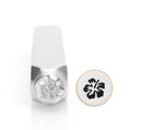 ImpressArt Metal Design Stamp,  6mm HIBISCUS FLOWER  tol0034