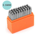2.5mm Economy SANS SERIF UPPERCASE Metal Stamping Set, Basic Alphabet Letter Metal Stamp Set, Small 2.5mm, tol0582