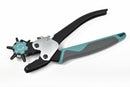 LEATHER HOLE PUNCH, Rotating 6 hole sizes, from 2mm to 4.5mm, professional leather tools, tol0587