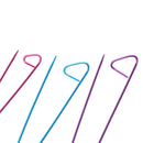 3 STITCH MARKERS, Aluminum Metal, Graduated Sizes, Knitting Stitch Markers, knt0101