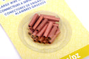 10mm Copper Large Wire Crimp Tube Connectors, Artistic Wire, Use with 12, 14, 16 gauge wire, bare copper, 21 pcs, fin0538