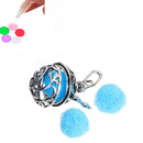 10 OIL DIFFUSER Puff Balls, Baby Blue Fiber Balls Fits 14-20mm Mexican Angel Caller Wish Box Essential Oil Perfume Diffuser, cft0026