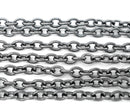 10 meters Bulk Gunmetal CABLE Link Chain (32+ feet), oval links are 3.5x2.5mm, fch0404