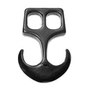 5 Gunmetal Black Anchor Hook Clasp Connectors, paracord connectors, leather bracelet clasp, fcl0190