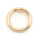 50 pcs 6mm ROSE GOLD Open Jump Rings, Wire Findings, 20 gauge, jum0169