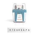 ImpressArt Metal Number Stamping Set,  1.5mm DECO, tol0528
