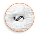 ImpressArt Metal Design Stamp,  3mm FLOURISH H,  tol0536