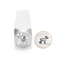 ImpressArt Metal Design Stamp,  6mm DOBERMAN SHEPHERD Dog Stamp, tol0543