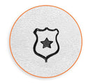 POLICE BADGE Metal Stamp, 6mm Design Stamp, ImpressArt Metal Design Stamp, tol0608