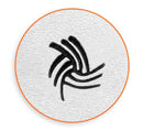 ANGLED SWIRL TEXTURE Metal Stamp, ImpressArt Metal Design Stamp,  6mm, tol0617