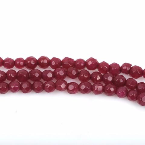 3mm Round JADE Gemstone Beads, Faceted, full strand, about 128 beads, gjd0176