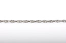 1 yard (3 feet) DARK SILVER Triple Link Chain, links are 5x3mm, fch0437a