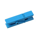 50 bulk package Small Painted Wood Clothespin Clip Findings, BLUE  fin0399