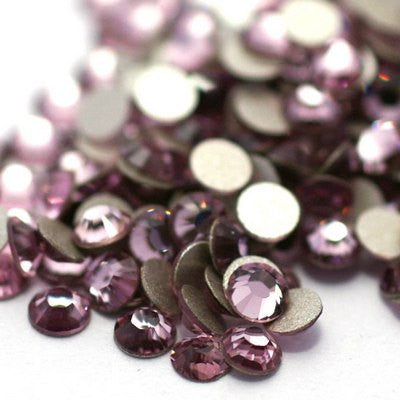LIGHT ROSE PINK Crystal Flat Back Rhinestones, Machine Cut High Quality Glass Crystals, size ss4, 1.5mm, pp9, 1440 pcs, 10 gross, cry0127