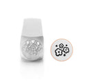 6mm MULTI FLOWER TEXTURE Metal Stamp, Flower Bouquet Stamp, ImpressArt Metal Design Stamp, metal stamping tool, tol0571