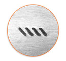 6mm DIAGONAL LINE BORDER Metal Stamp, ImpressArt Metal Design Stamp, tol0579