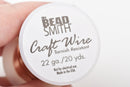22ga COPPER CRAFT WIRE, Tarnish Resistant Craft Wire, wire wrapping, 22 gauge, 22 ga copper wire, 20 yards (60 feet) spool wir0050