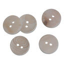 100 Wood Craft Buttons, 20mm or 3/4" diameter light wood color, but0257
