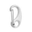5 Silver Plated Metal Lobster Lever Clasps for Key Rings, Jewelry, Crafts, 25mm long, fcl0204