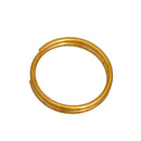 50 Gold Plated 10mm Split Rings, Gold Key chain Double Loops Split Rings, Jump Rings, 10mm gold split rings, small gold keyrings, jum0171a