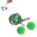 10 OIL DIFFUSER Puff Balls, Lime Green Fiber Balls Fits 14-20mm Mexican Angel Caller Wish Box Essential Oil Perfume Diffuser, cft0024