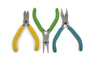 JEWELRY PLIERS SET, Round Nose Pliers, Chain Nose Pliers, Side Cutters, Wire Looping Pliers Tool for Jewelry Making and Crafts, tol0595