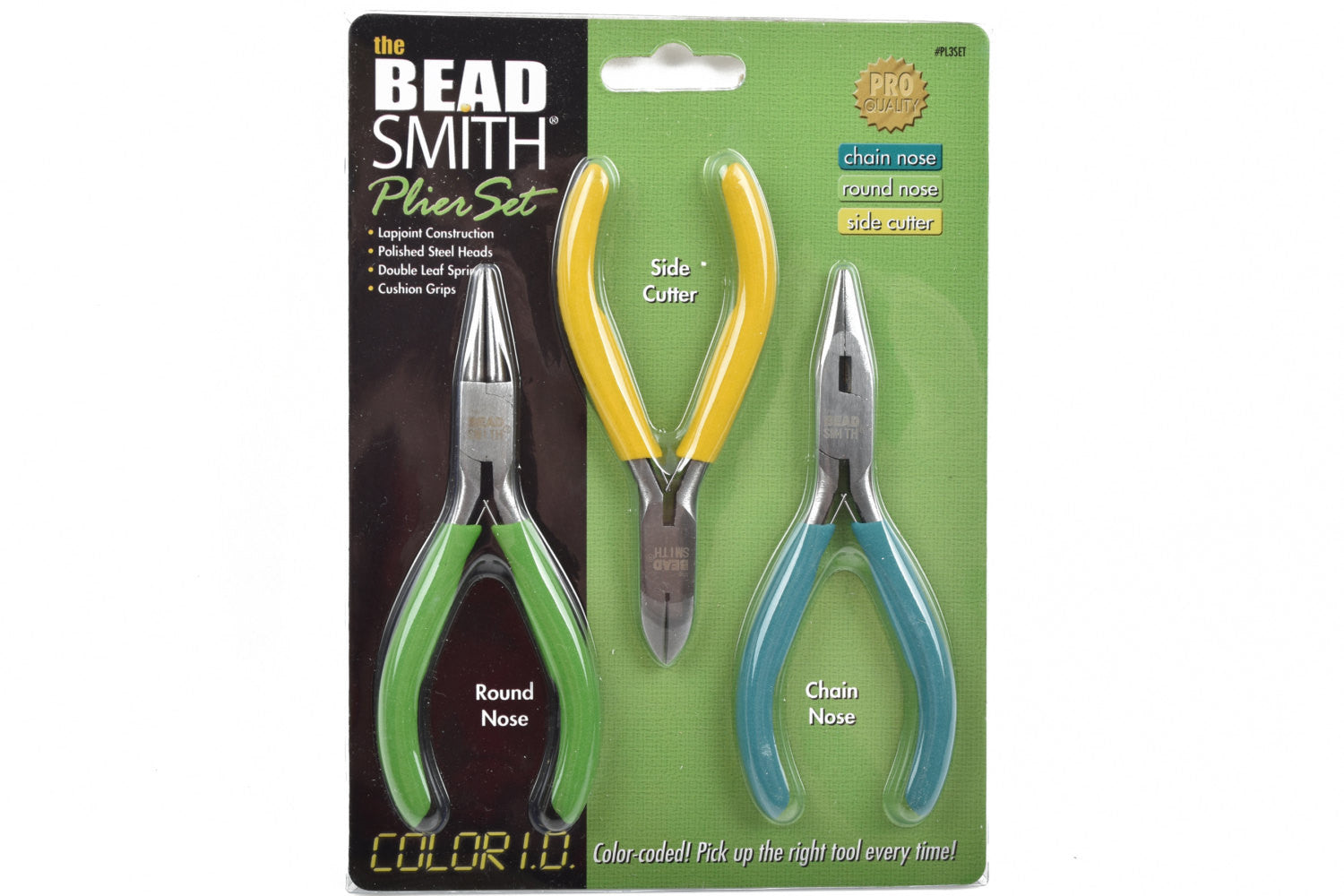 JEWELRY PLIERS SET, Round Nose Pliers, Chain Nose Pliers, Side Cutters