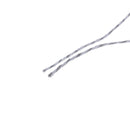 HEATHER GREY Baker's Twine, 1.5mm Cotton Cord, striped grey and white, 100 yard spool, cor0108