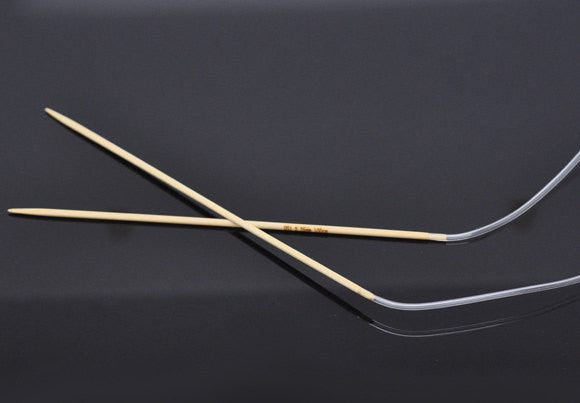 Bamboo Circular Knitting Needles, 100cm (39.5")  Size 1