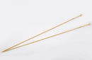 Pair of Bamboo Knitting Needles, US Size 1, UK Size 13, 2.25mm, 13" long knt0135