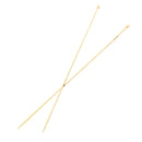 Pair of Bamboo Knitting Needles, US Size 3, UK Size 10, 3.25mm, 13" long knt0137