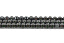 3mm Shiny Gunmetal HEMATITE HEXAGON Beads, Titanium coated gemstone beads, full strand, 150 beads, ghe0137