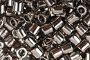 Size 8/0 Miyuki Delica Seed Beads, Steel, 6.8 Grams, Color DBL-0021, bsd0005a