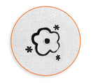 FLOWER TEXTURE Metal Stamp, Floral Pattern Stamp, ImpressArt Metal Design Stamp,  6mm, tol0614
