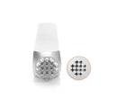 SMALL CROSS TEXTURE Metal Stamp, ImpressArt Metal Design Stamp,  6mm, tol0619