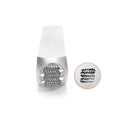 DASH ZIG ZAG Texture Metal Stamp, ImpressArt Metal Design Stamp, 6mm, tol0618